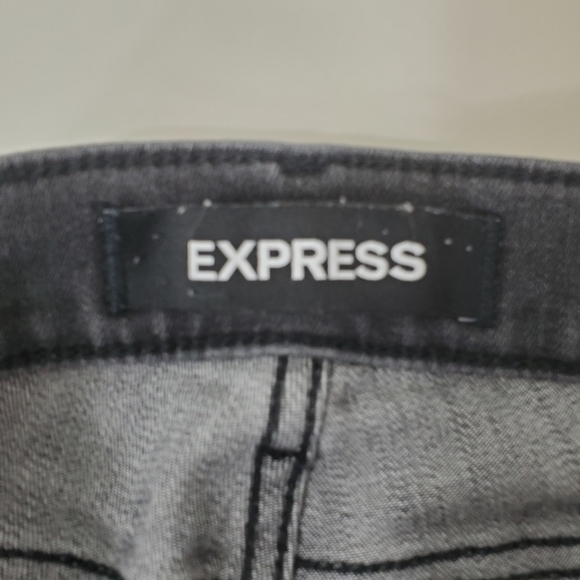 Express stretch mid rise gray legging size 2 - Picture 7 of 15
